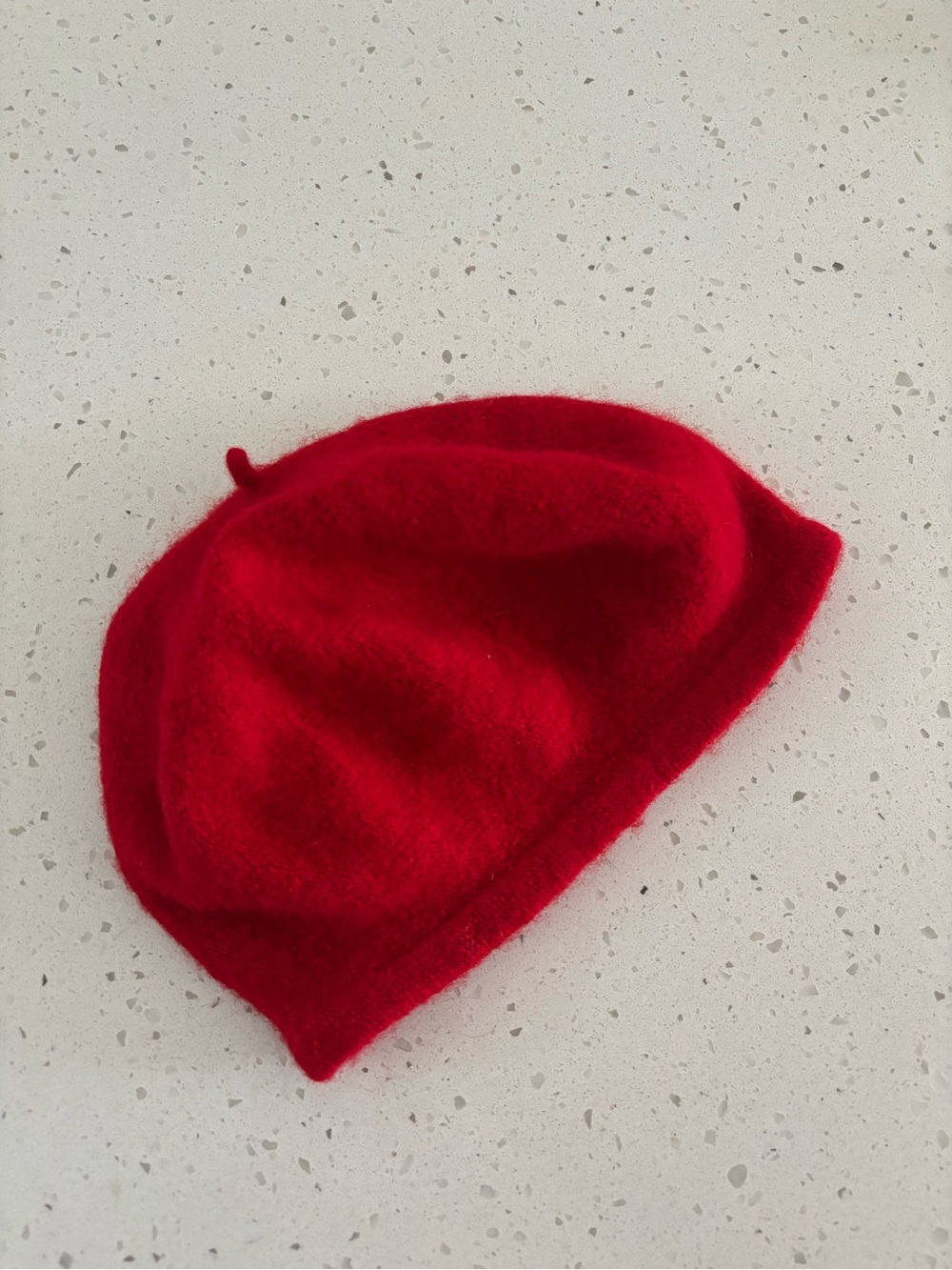 Lightweight Felt Red Beret Classic Fashion Hat